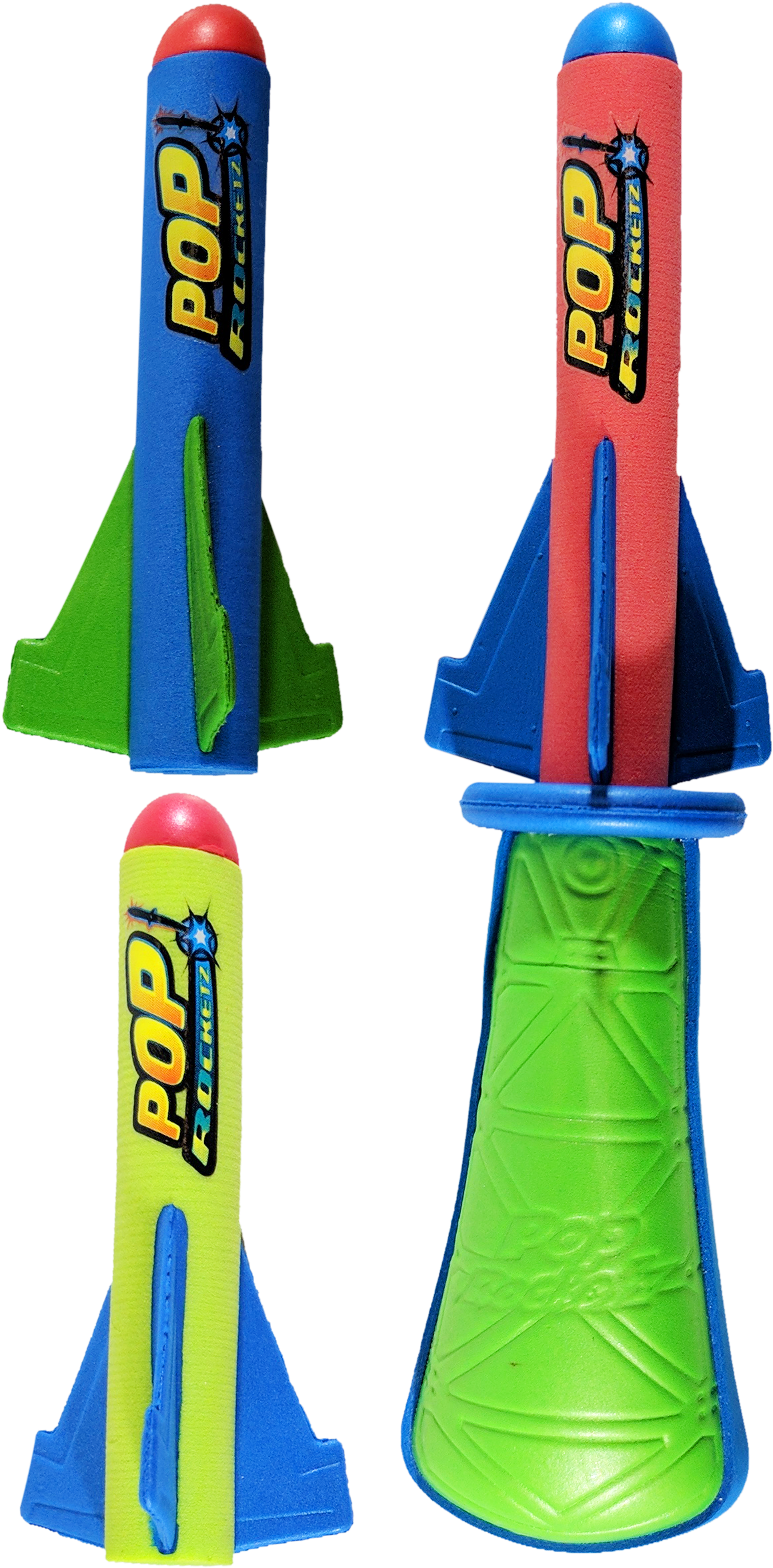 Blast Off Pop Rocket (2264x2568), Png Download