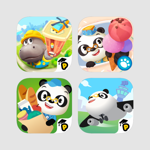 Panda Holiday Bundle On The App Store (630x630), Png Download