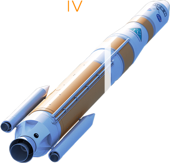 United Launch Alliance Delta Iv Medium (747x560), Png Download