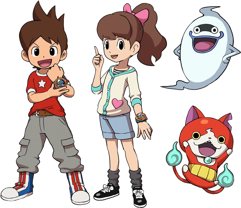 Yo Kai Watch (900x716), Png Download