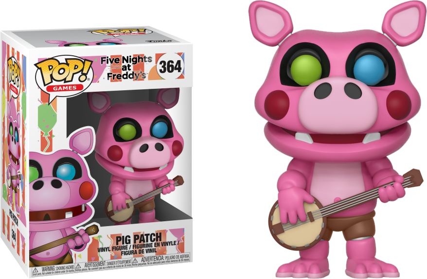 Pop Figure Five Nights At Freddy's Pigpatch Pizza Sim (878x575), Png Download