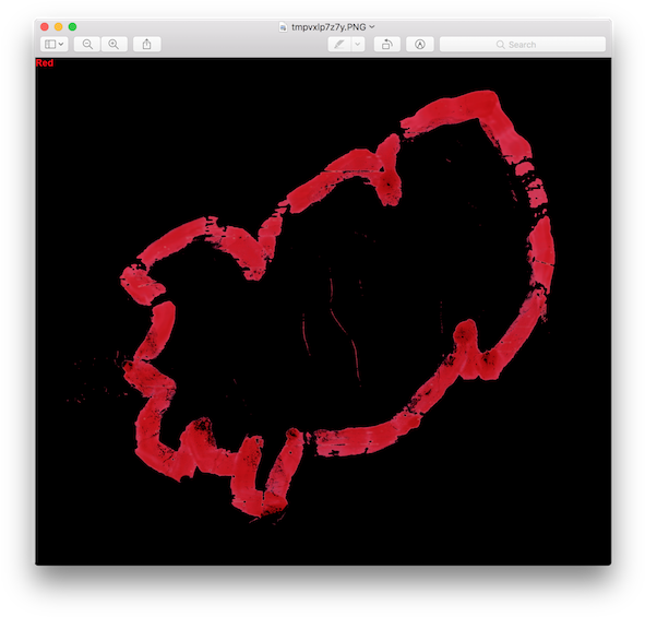 Not Red, Red (600x572), Png Download