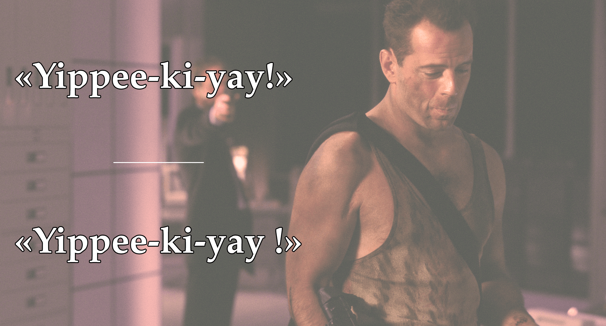 Die Hard (2000x1076), Png Download