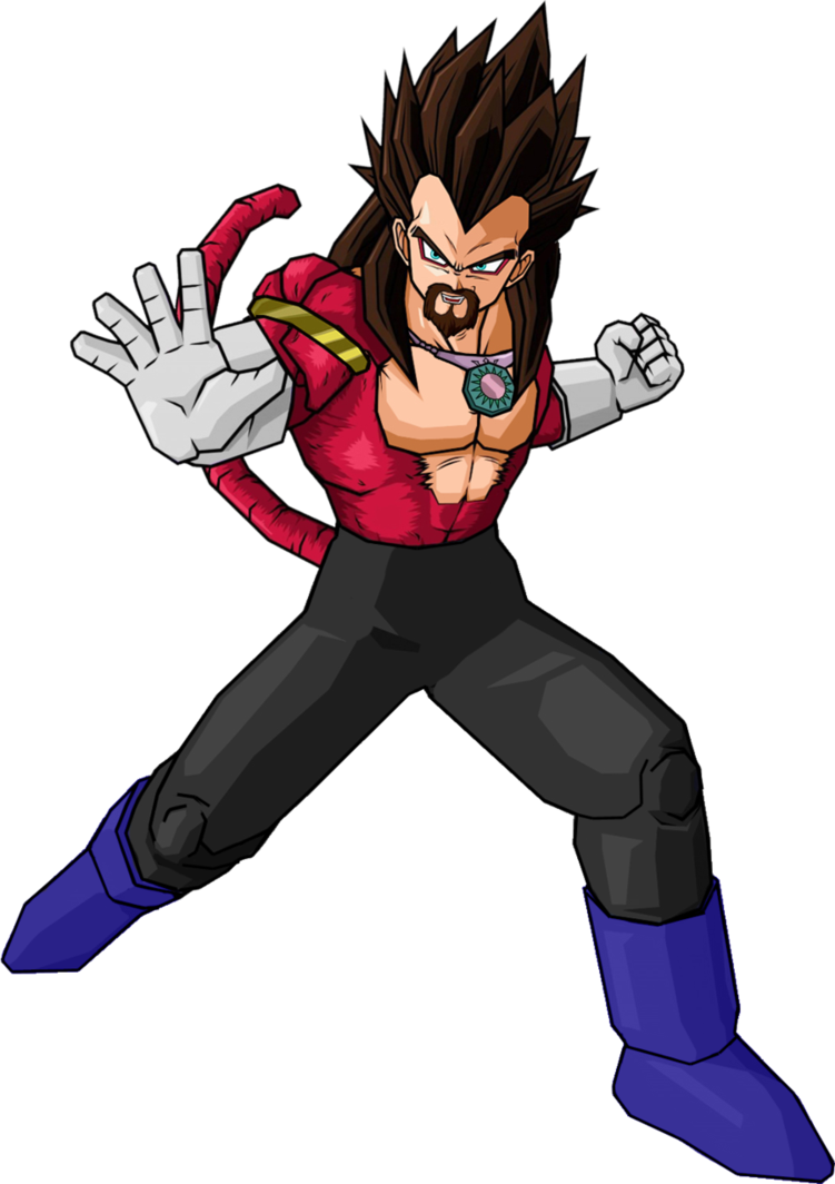 King Vegeta Ssj4 V2 By Db Own Universe Arts (751x1064), Png Download