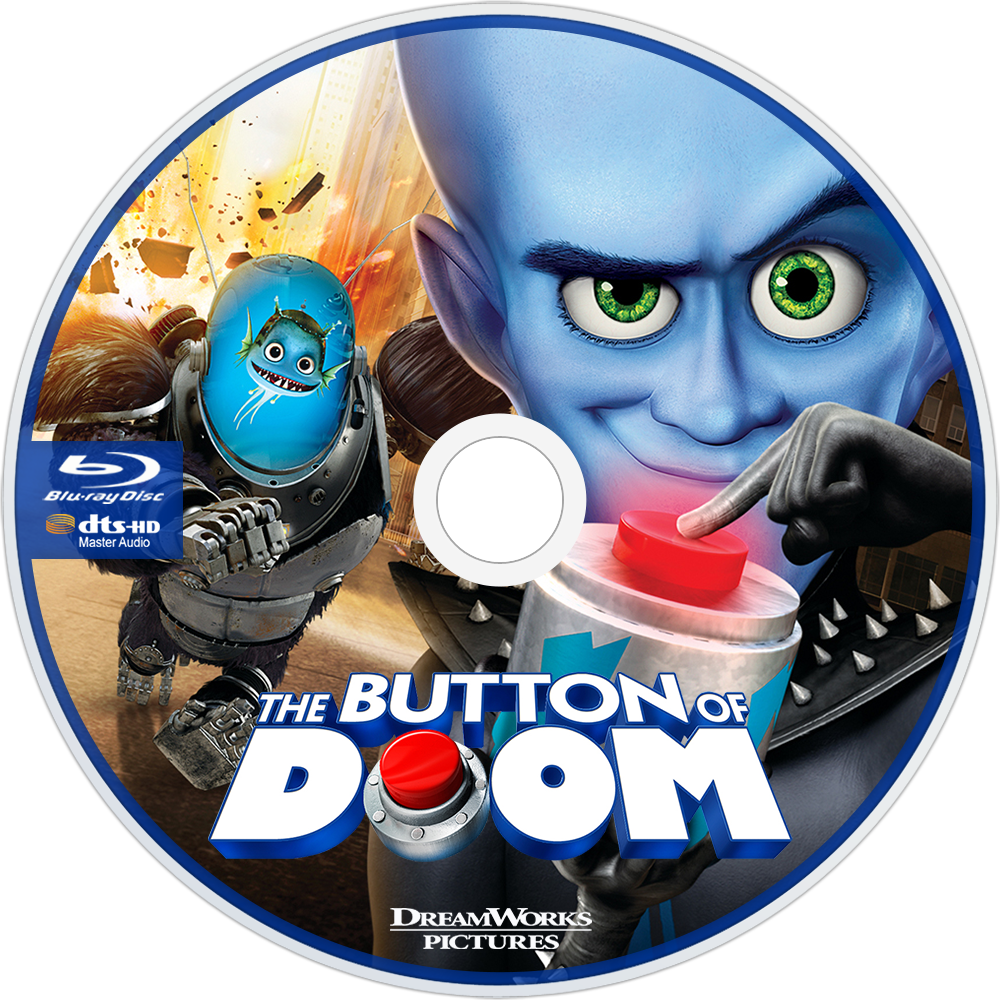 The Button Of Doom Bluray Disc Image (1000x1000), Png Download