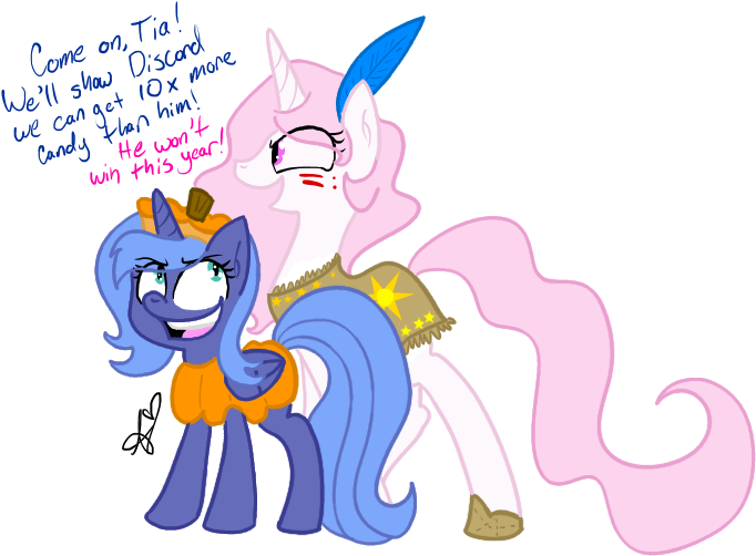 Nightmare Moon Drawing (697x514), Png Download