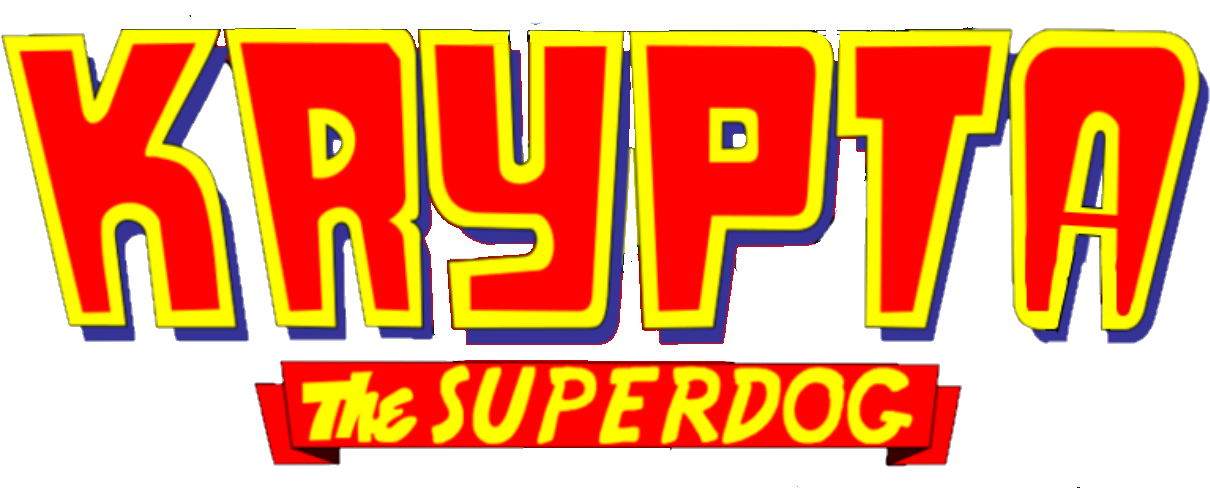 Krypta The Superdog Logo (1267x514), Png Download