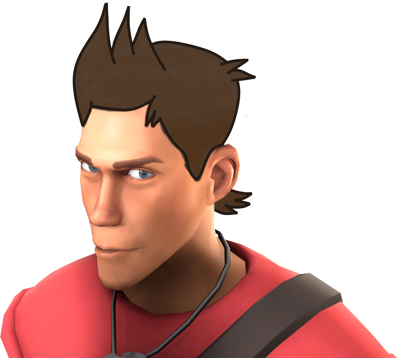 Ditched The Jacket Overhauled The Hair Again Still (1328x1206), Png Download