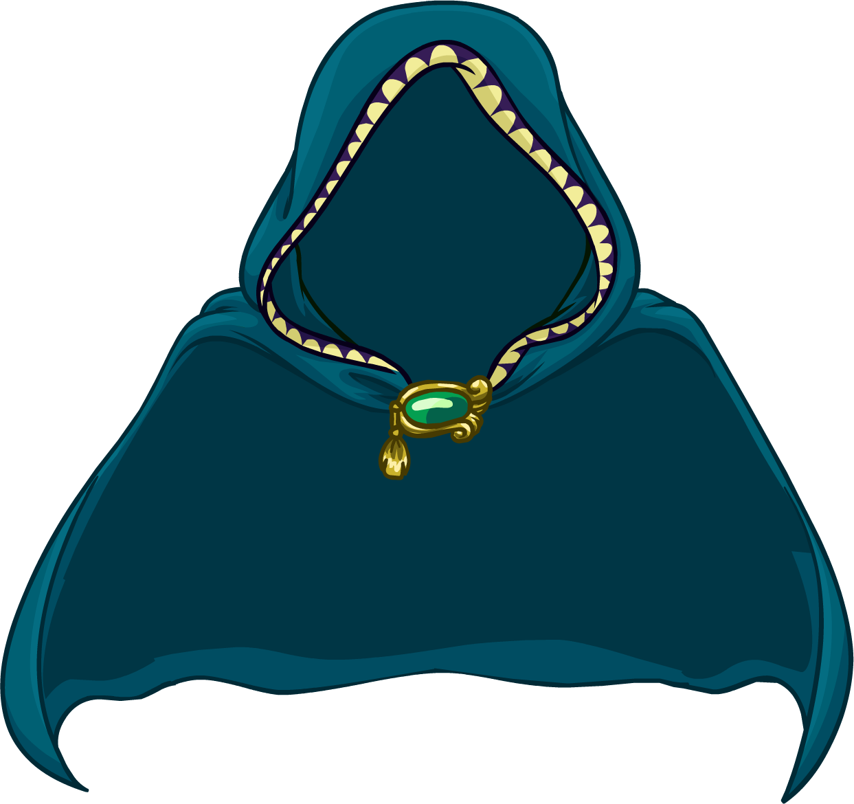 Cape Transparent Club Penguin (1243x1170), Png Download
