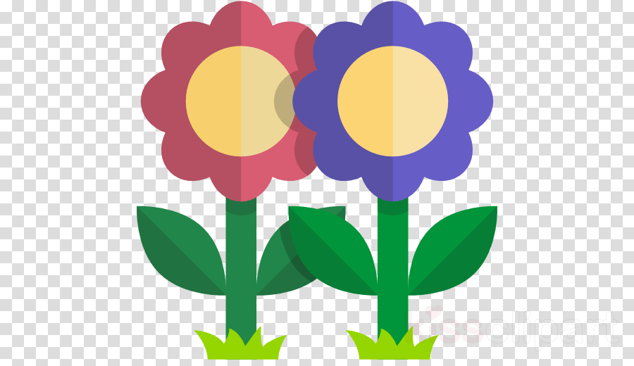 Flowers Icon Png Clipart Floral Design Clip Art (900x520), Png Download