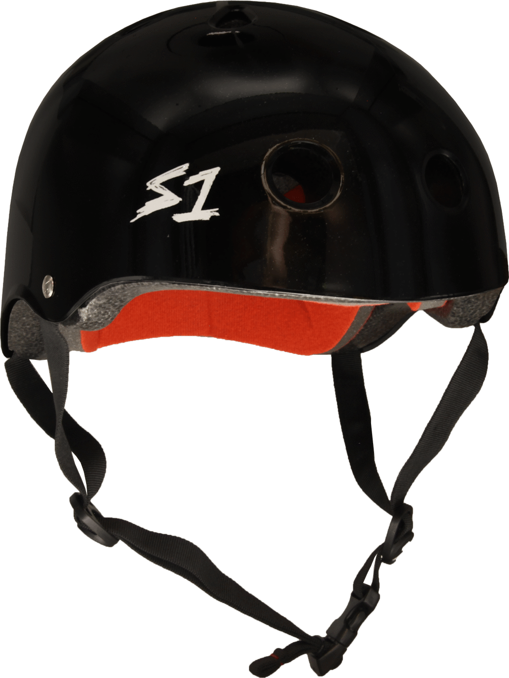 Black Glitter S1 Skate Helmet (1000x1332), Png Download