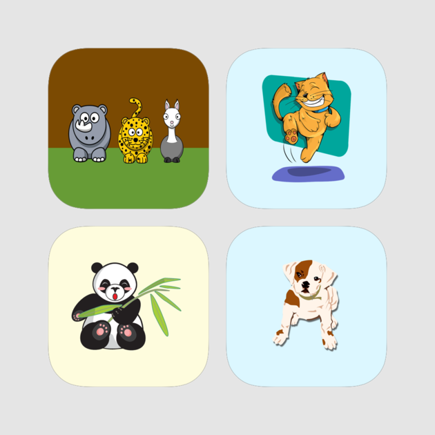 Furry, Ferocious And Friendly Animal Bundle Mega Pack (630x630), Png Download