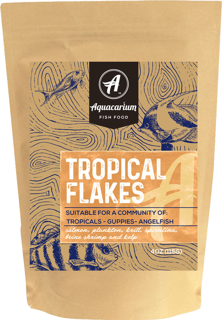 Aquacarium Tropical Flakes Fish Food (800x1200), Png Download