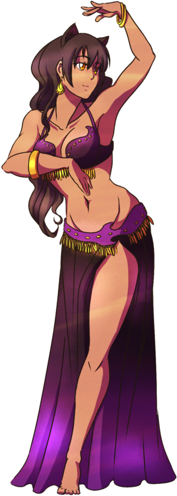 Écran De Verrouillage Animation, Blake Belladonna, (774x1032), Png Download