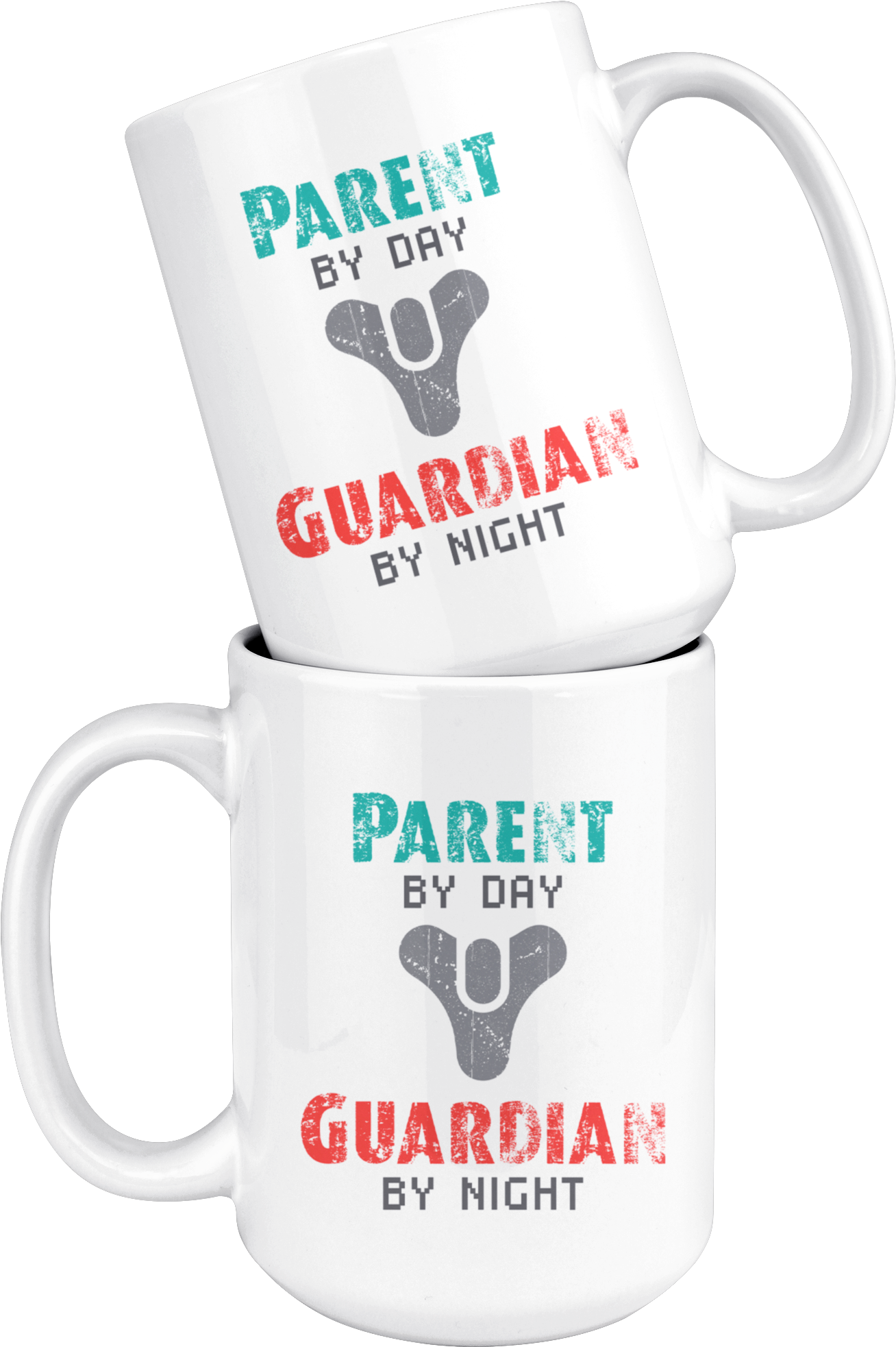 Destiny Parent By Day, Guardian By Night Mug (2000x2000), Png Download