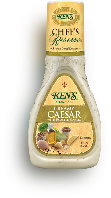 Chef's Reserve Creamy Caesar With Roasted Garlic (530x736), Png Download