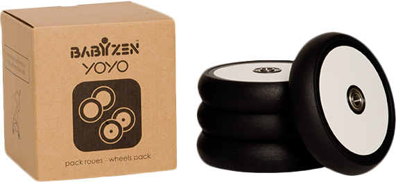 Babyzen Yoyo Reservehjulpakke, 4 Stk (571x263), Png Download