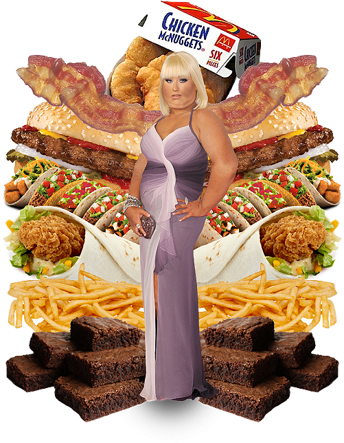 My Edit Christina Aguilera Transparent Floptina (500x675), Png Download