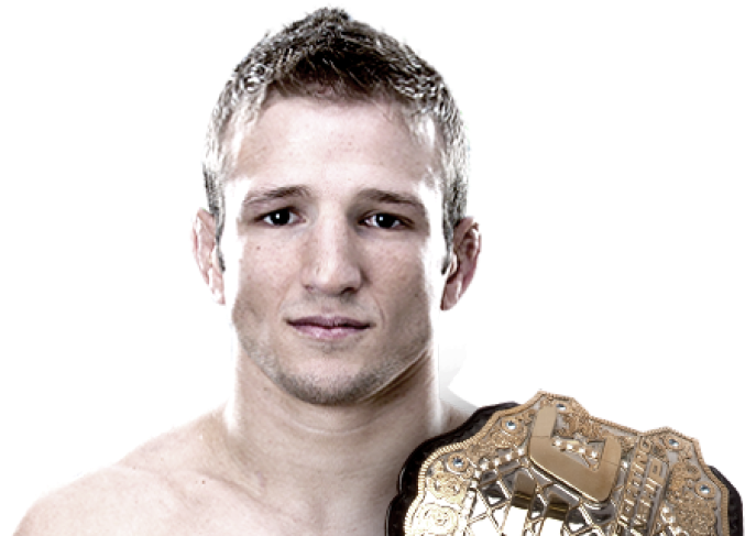 Dillashaw, Ufc Belt In Angels Camp Sunday (760x493), Png Download
