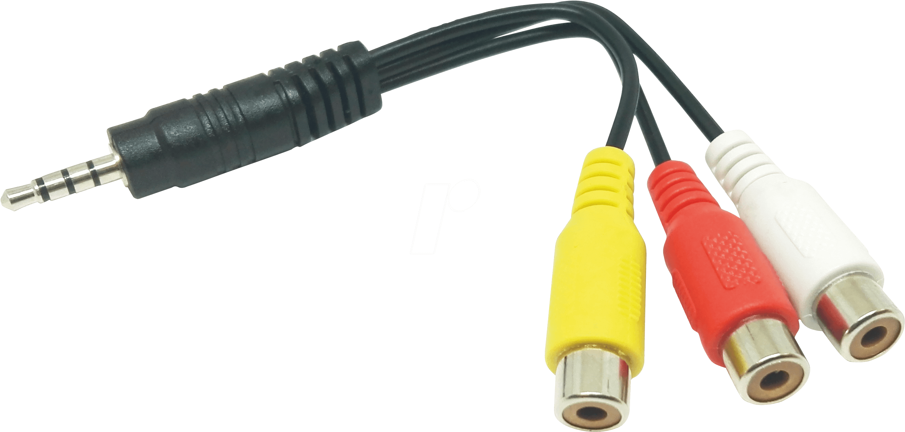 Av1 Cable Audio/video 3,5mm-cinch Ywr Xoro Acc400518 (3000x1444), Png Download