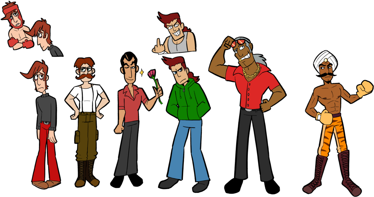 I've Been Drawing Punchout Characters Since (1280x711), Png Download