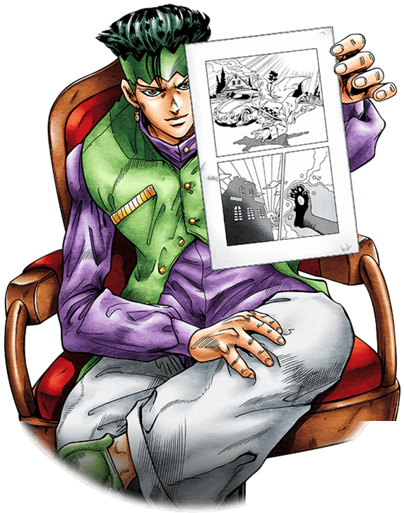Unit Rohan Kishibe (720x800), Png Download