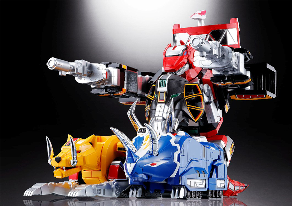 Megazord Gx 72 Soul Of Chogokin Die Cast 10” Action (1000x1000), Png Download