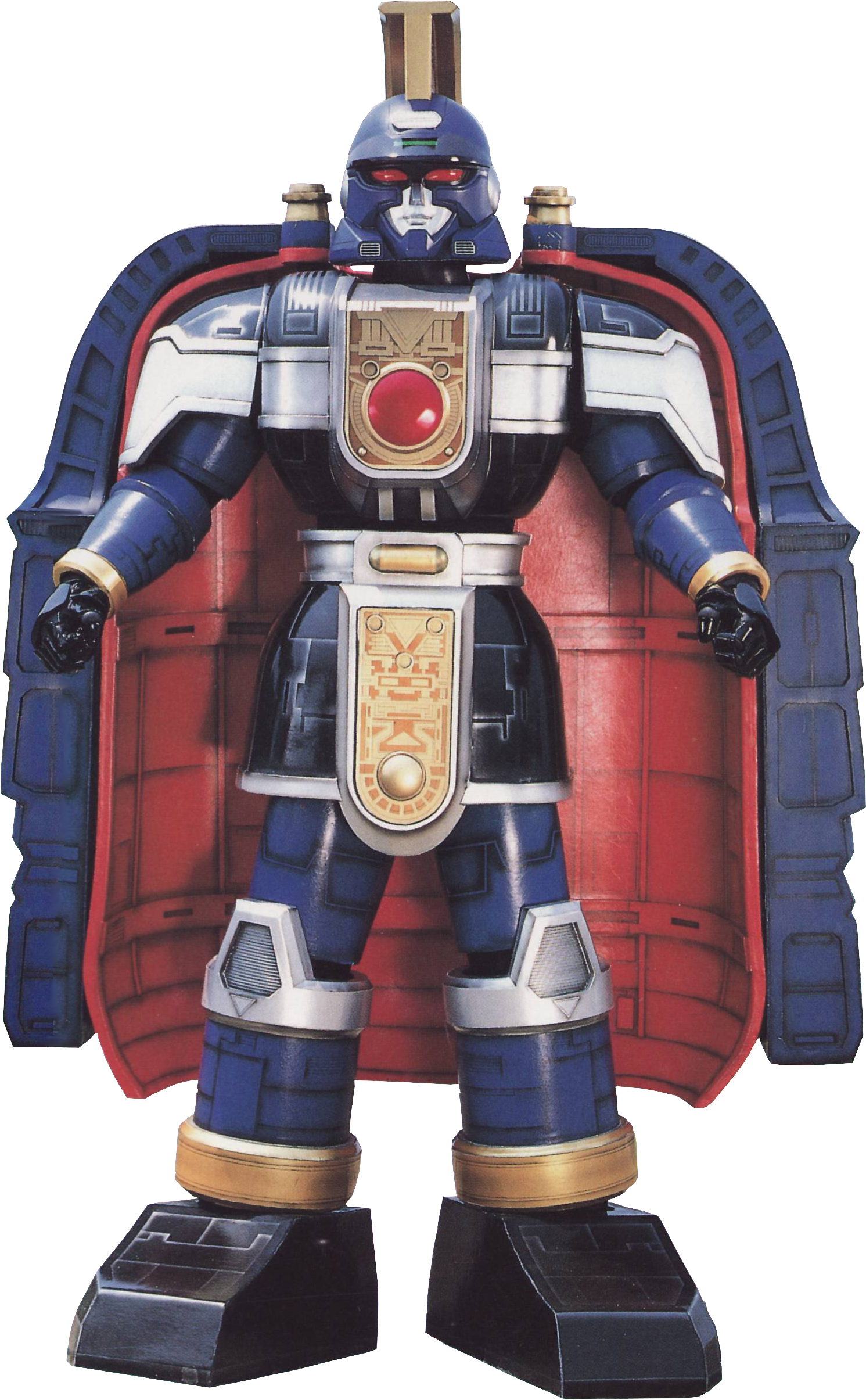 The Thundersaurus Megazord Is The Primary Megazord (1648x2448), Png Download