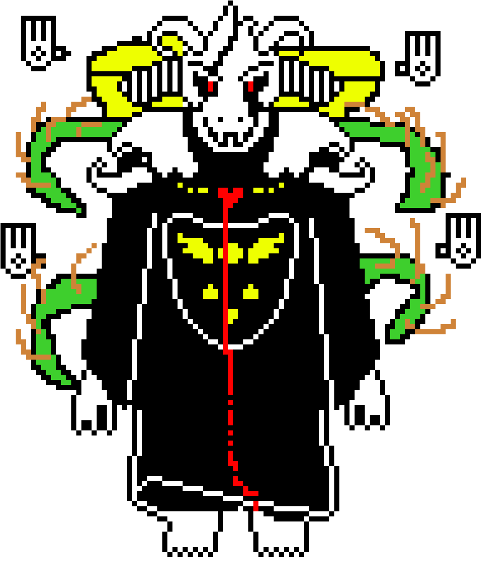 Asriel Dreemurr (1010x1150), Png Download
