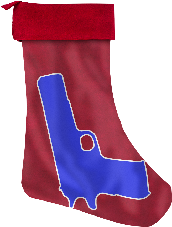 Police Christmas Stocking (1024x1024), Png Download
