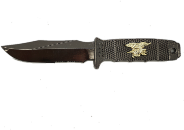 Navy Seal Chief Cpo Knife Se37 Challenge Coin (640x640), Png Download