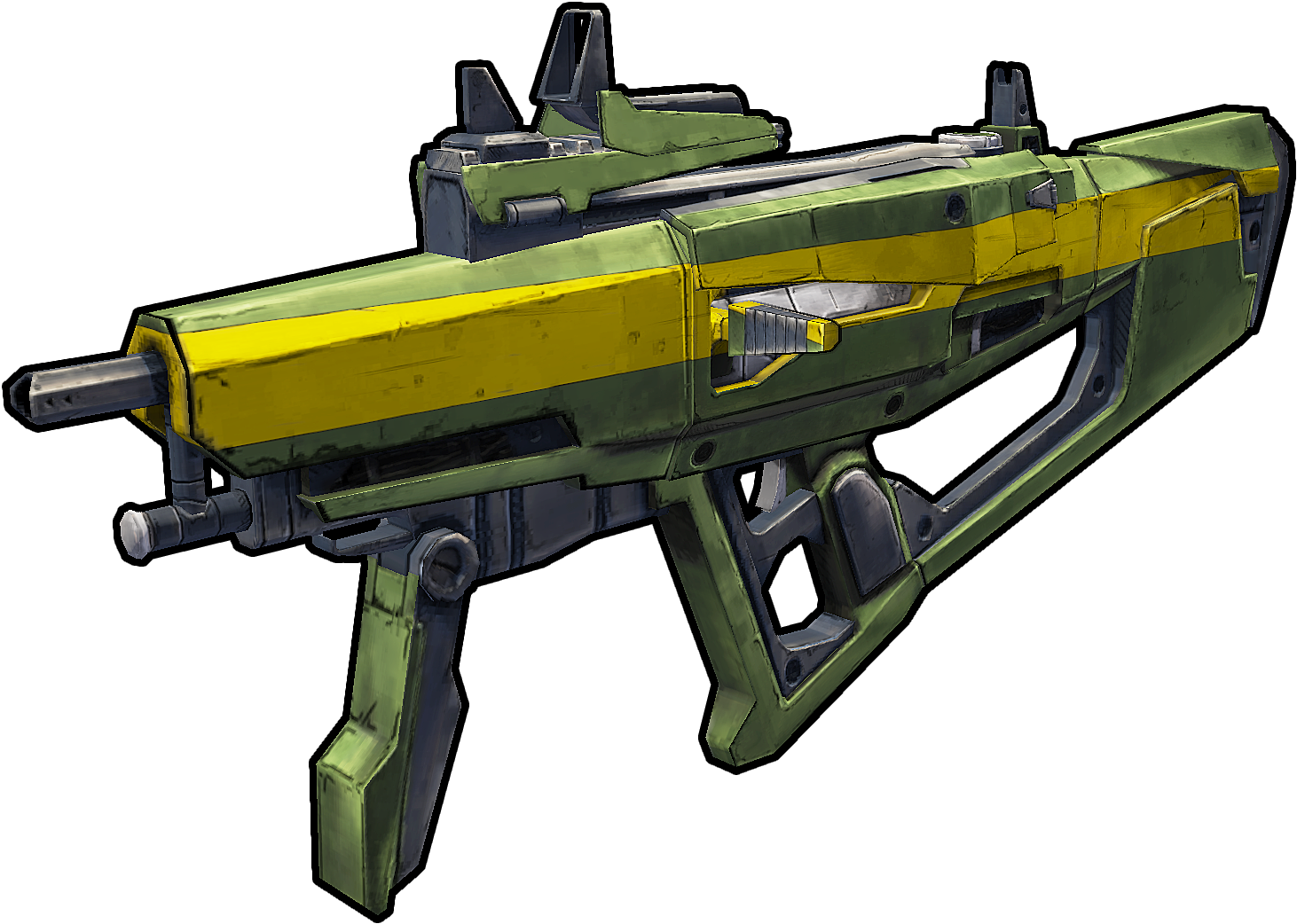 Submachine Gun - (1479x1059), Png Download