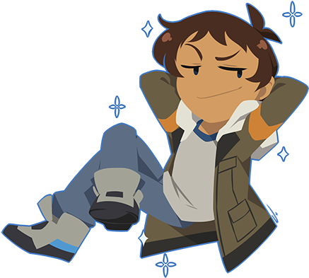 Chibi Lance Is Chilling~ Shiro Would Be Ashamed Voltron (600x600), Png Download