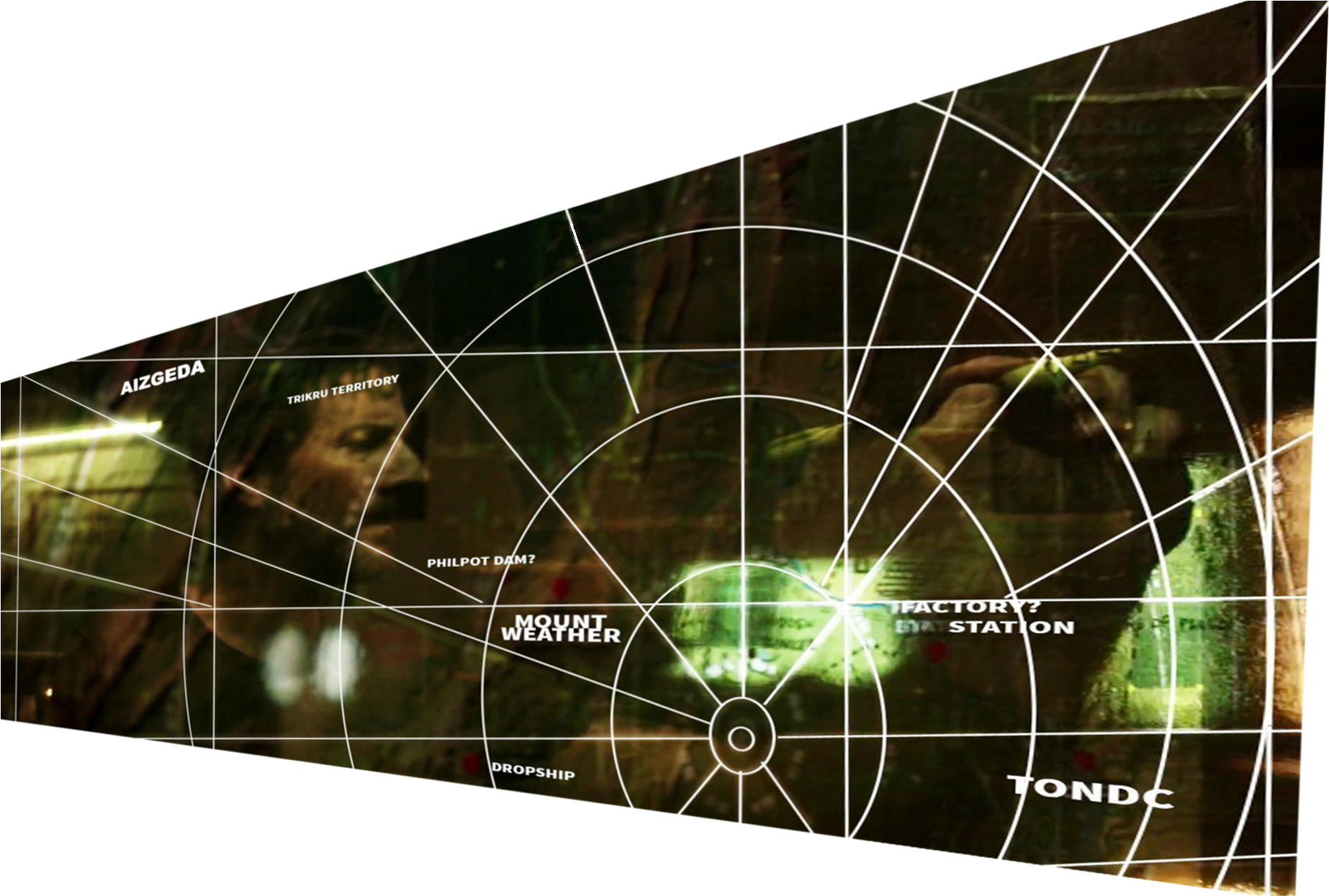 Kane's Map (1996x1244), Png Download