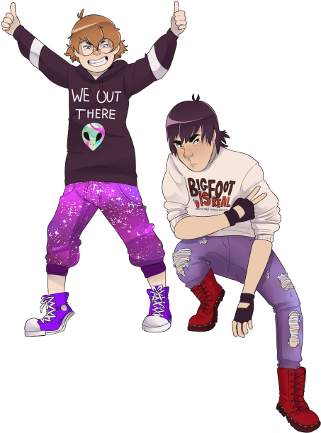 Kidge Keith Kogane Pidge Holt Pidge Gunderson Katie (500x659), Png Download