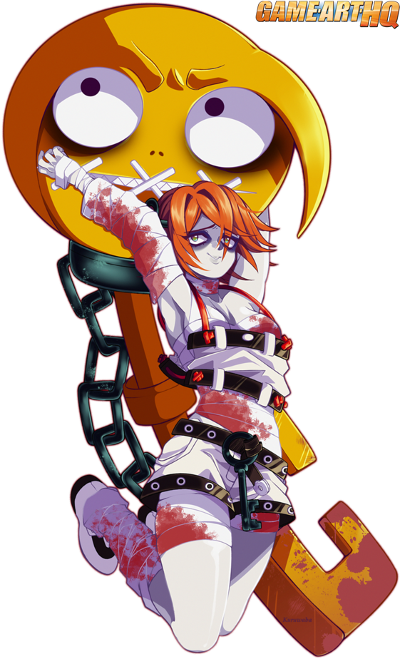 A From Guilty Gear Drawn For The Game Art Hq Video (600x946), Png Download