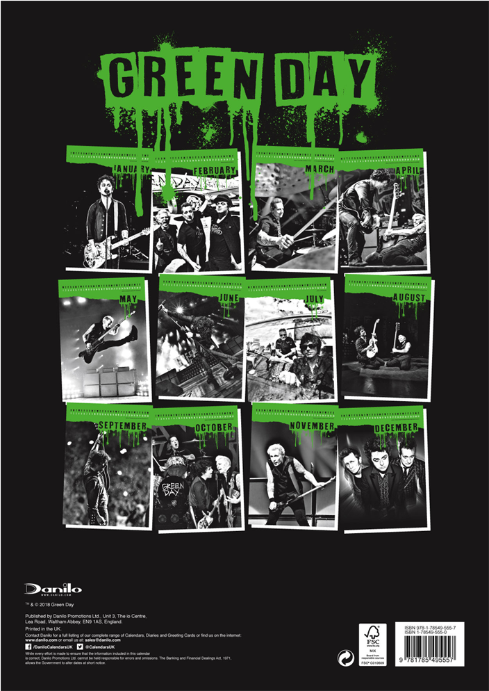 Green Day Png (1000x1000), Png Download
