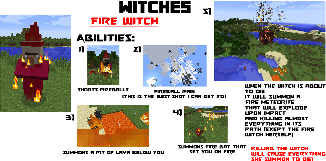 Witches Fire Witch (1300x661), Png Download