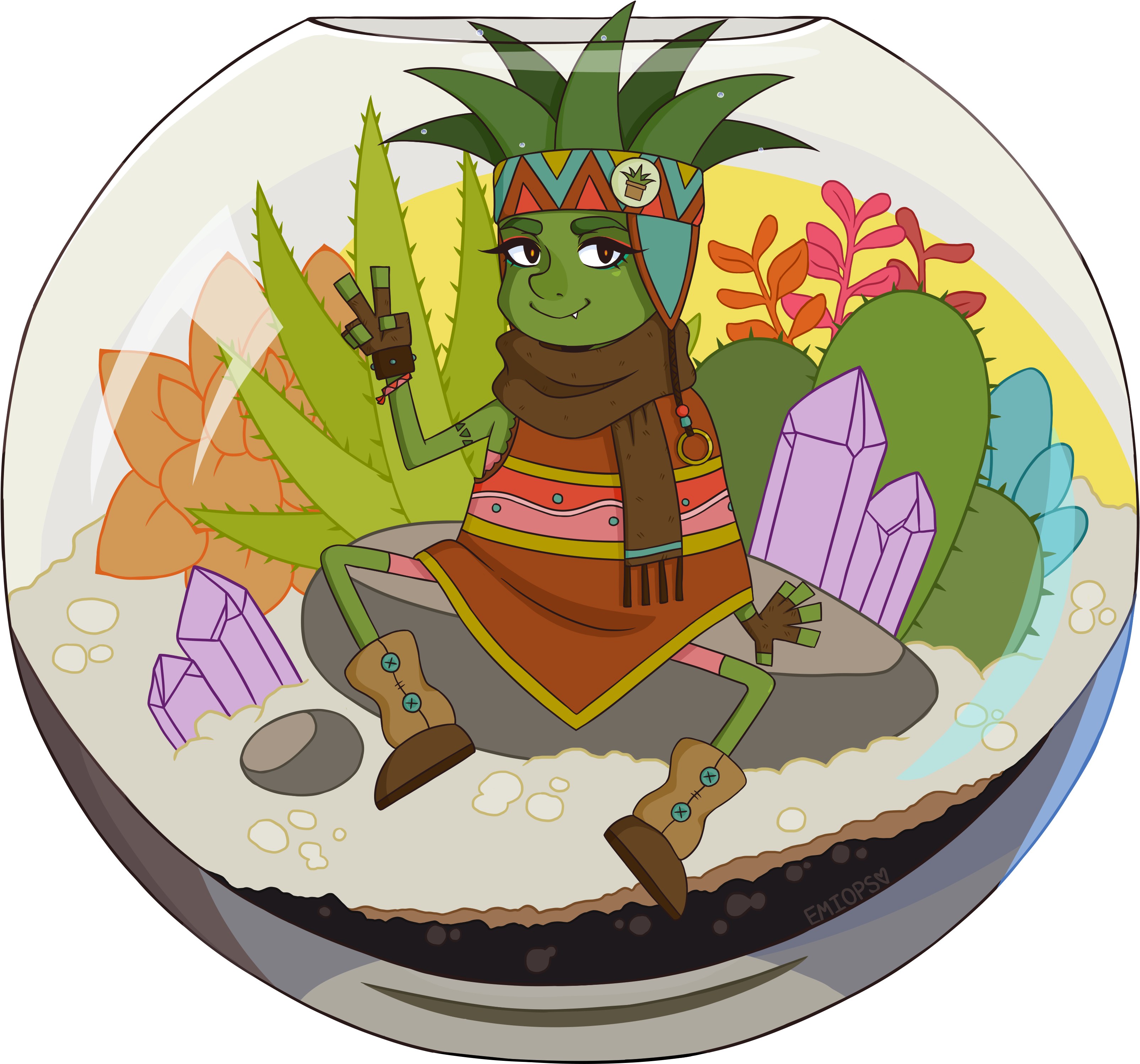 Crystal Gem Pop Art Collection Print Set Of Four • (3291x3845), Png Download