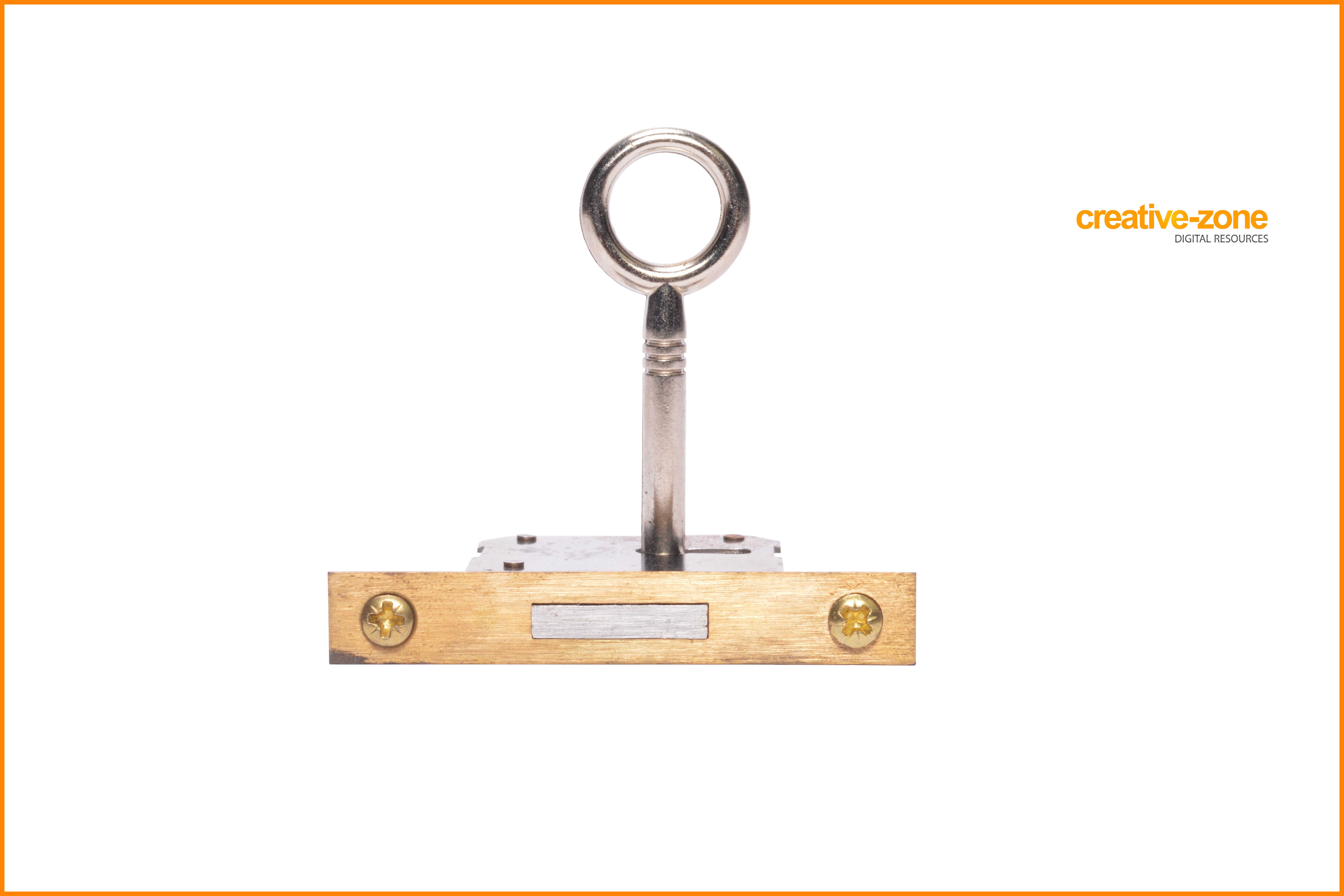 Iron Full Mortise Inset Furniture Lock, Backset 30 (6030x4020), Png Download