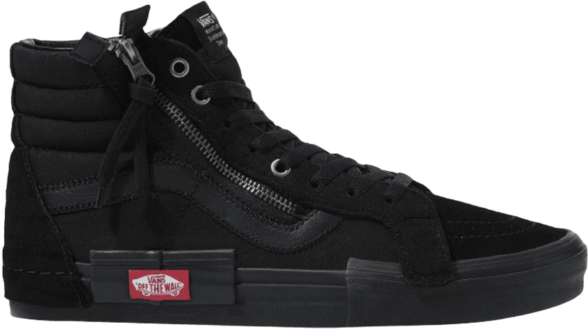 Sk8-hi Cap Lx Reissue 'black Checkerboard' (849x475), Png Download