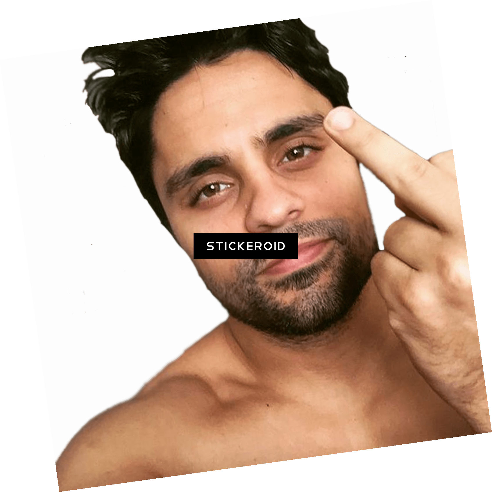 Ray William Johnson Finger Sign (1693x1694), Png Download