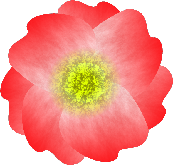1 Fleur Stylisée (600x600), Png Download