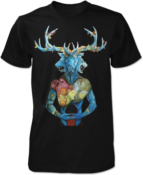 Blood Mountain Beast Mens Tee (600x600), Png Download