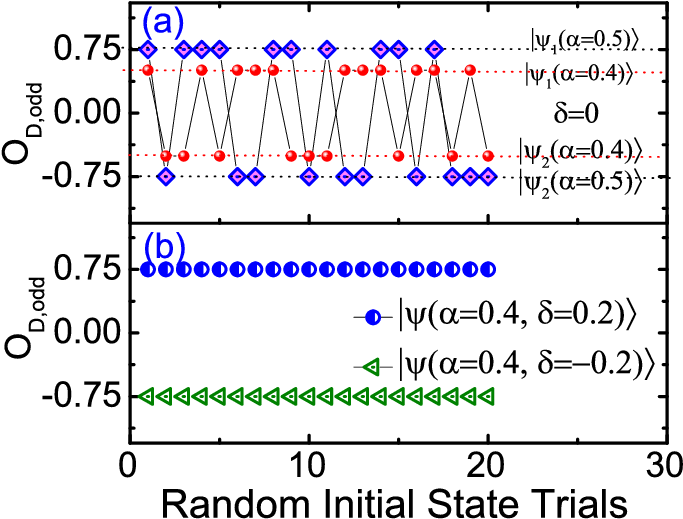 Odd Dimer Order O D,odd For The Spin 1/2 Dimerized (689x551), Png Download