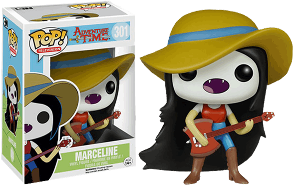 Marceline With Ax Bass Pop Vinyl Figure (600x600), Png Download