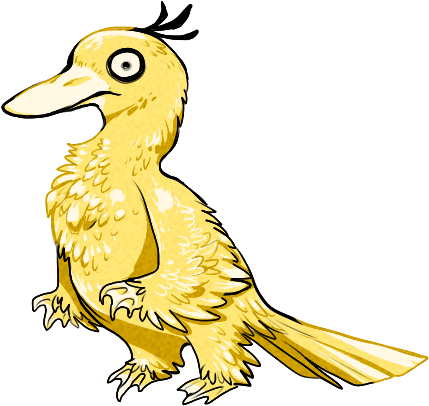 Art Pokemon Golduck Psyduck Jesterdex (557x557), Png Download