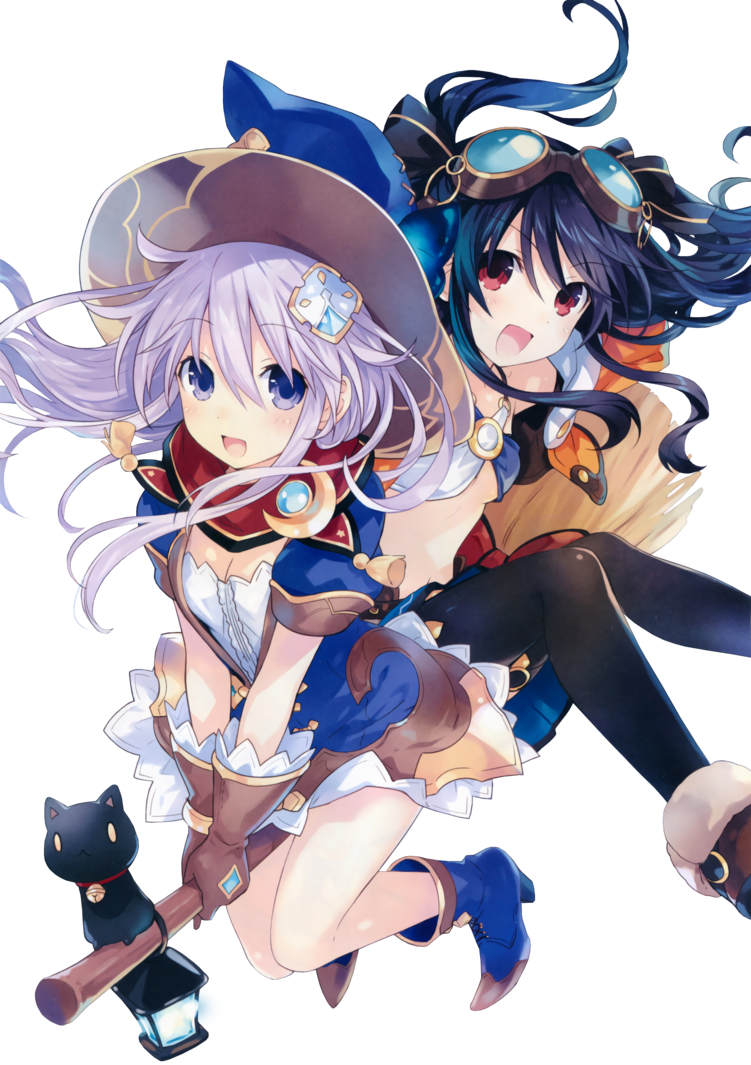 Nepgear And Uni Render By Jessymoonn (751x1065), Png Download