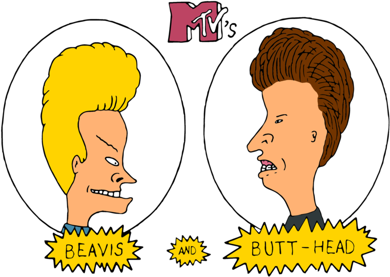 Beavis And Butthead Png (1131x707), Png Download