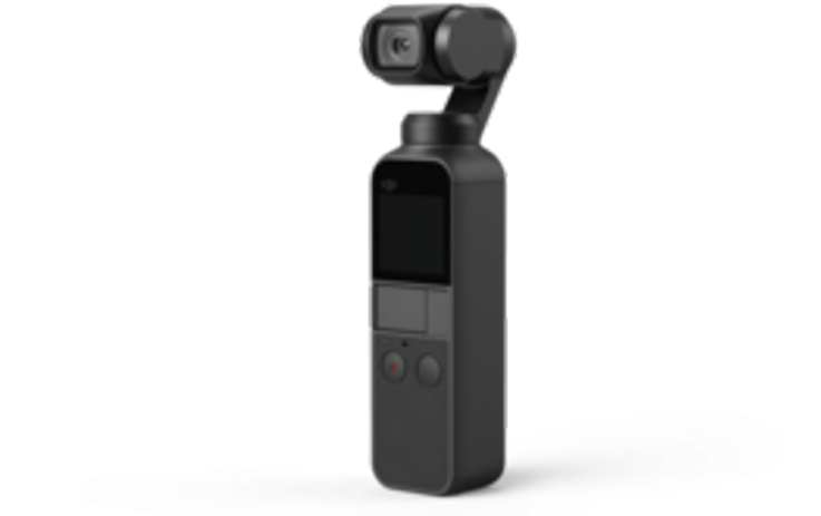 Dji's Osmo Pocket Can Be Connected To Your Smartphone (972x530), Png Download